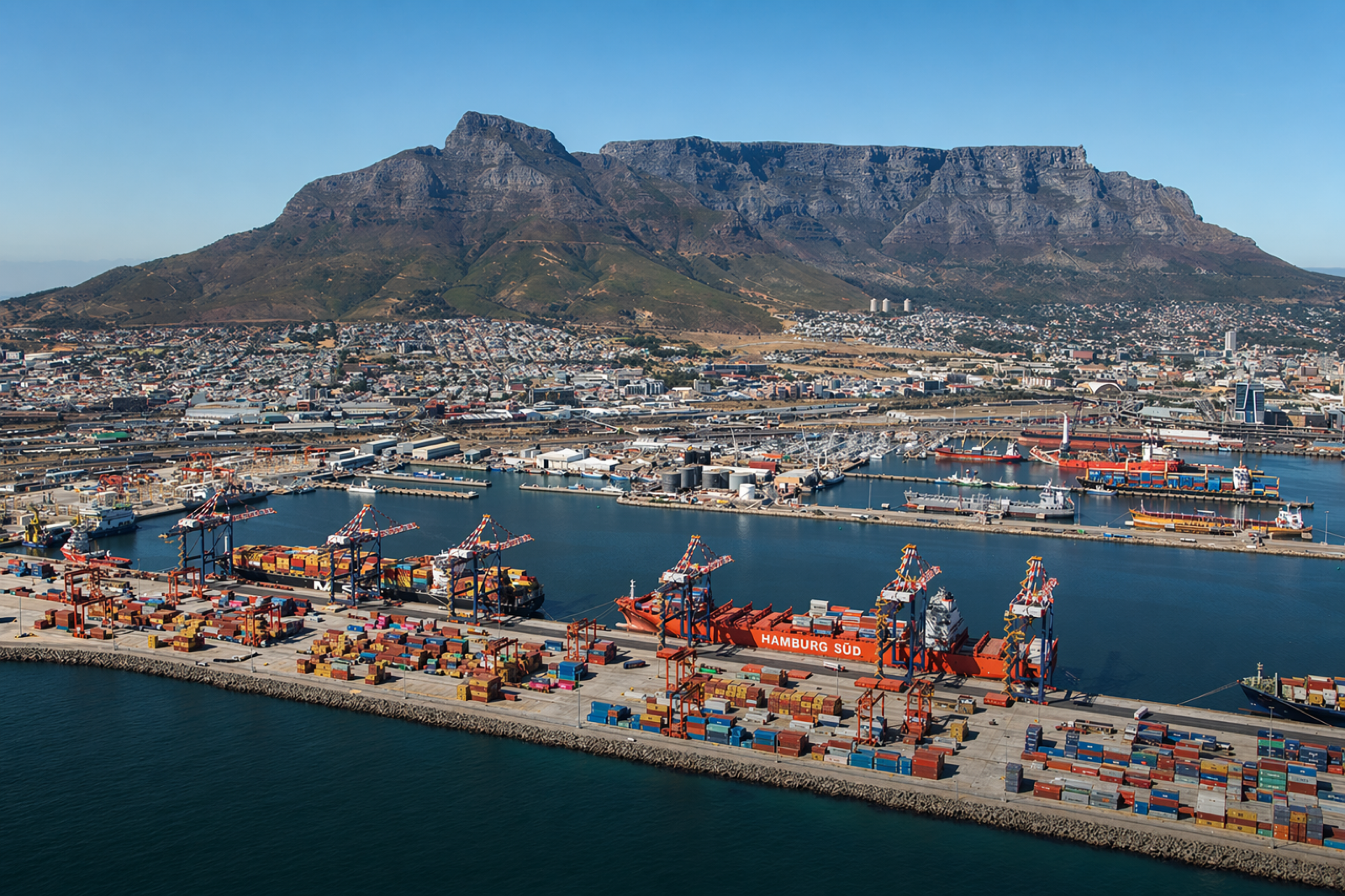 International sea freight — container vessel